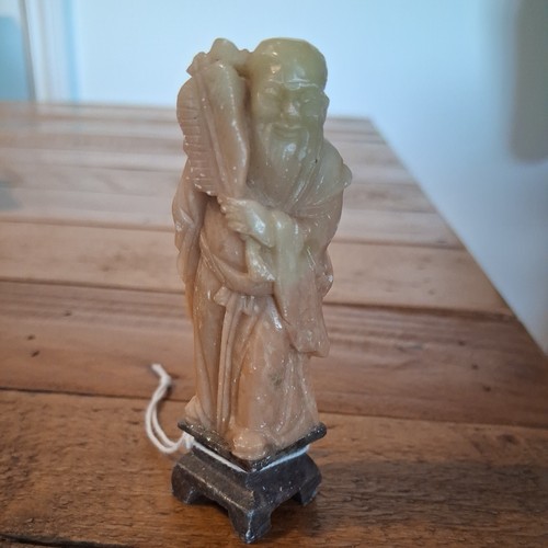 Chinese soapstone statue - chinese,