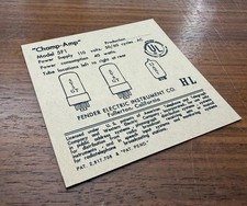 Fender Champ 5F1 Reproduction