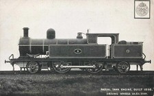 LANCASHIRE AND YORKSHIRE RAILWAY RADIAL TANK ENGINE EARLY 1900S