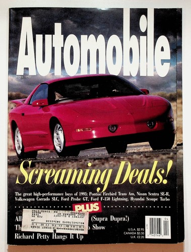 1993 april automobile - automobile, magazine