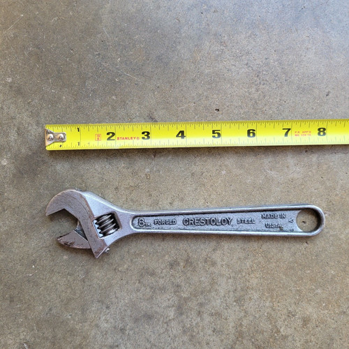 Vintage crescent crestoloy - vintage, 8"