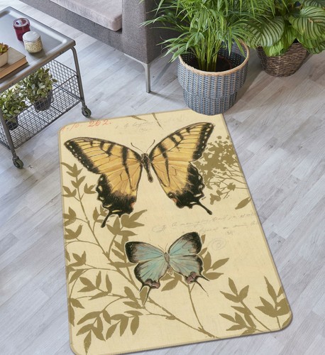 Yellow butterfly zhub11815 - 3d,