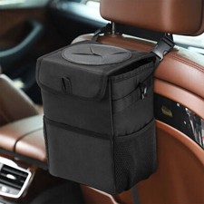 6L Car Rubbish Bin w/Cover