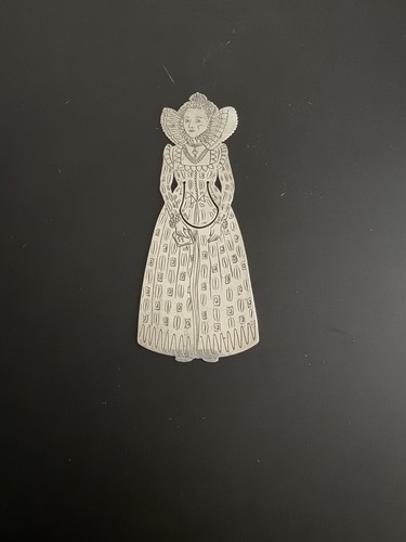 Novelty solid silver bookmark - novelty,