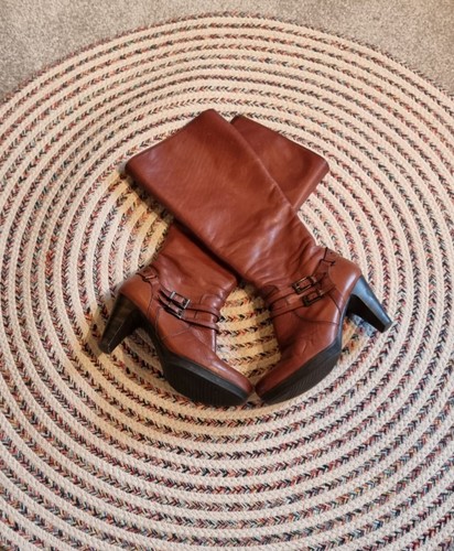 Womens vintage brown leather - vintage,