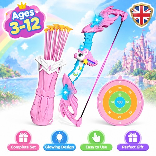Unicorn bow arrow - unicorn, set