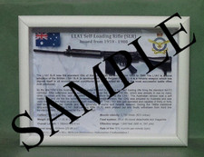 L1A1 Self Loading Rifle - Royal Australian Air Force - Black furniture