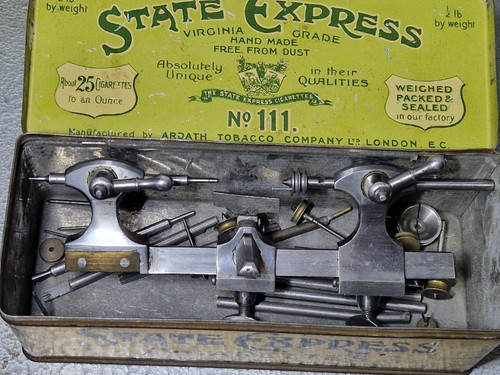 Vintage lathe turn set - lathe,