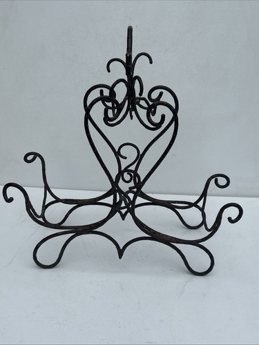 Vintage brown wrought iron - vintage,