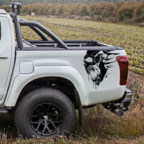 2pcs side body sticker - body, vinyl