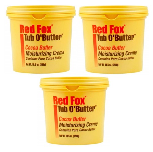 Red fox tub butter - o',
