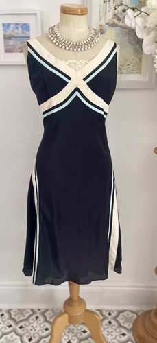 30s dress art deco - art, silk