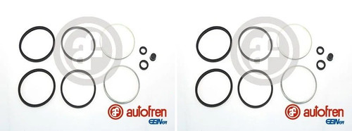 Front left and right - front,