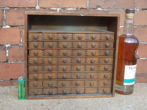 Antique miniature chest - chest, of