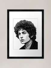Bob Dylan inimalist Vector