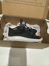 Vivobarefoot Kids infant Addis Charcoal barefoot shoes trainers EU 25K – UK 8 