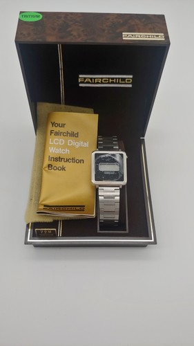 Vintage fairchild lcd digital - fairchild,