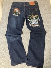 Ed Hardy Jeans 36x32 Eagle