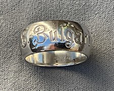 Genuine 2009 BVLGARI (BULGARI) Save The Children Ring 925 size 59 Made in Italy