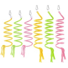 Bird Climbing Training Perch Parrots Cage Toy Swing Gym Playing- Chewing Toy