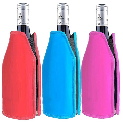 Slip wine bottle cooler - slip-on,