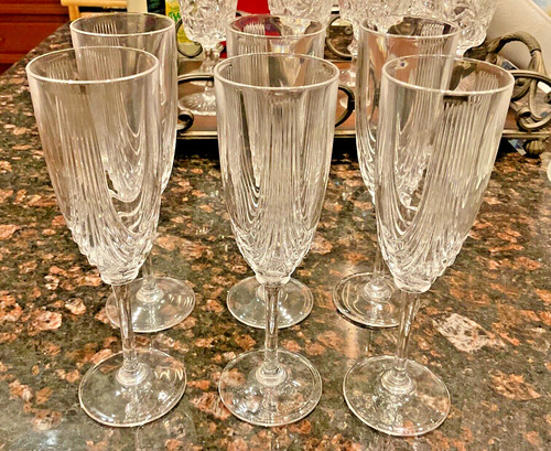 Set 8 crystal - set, of