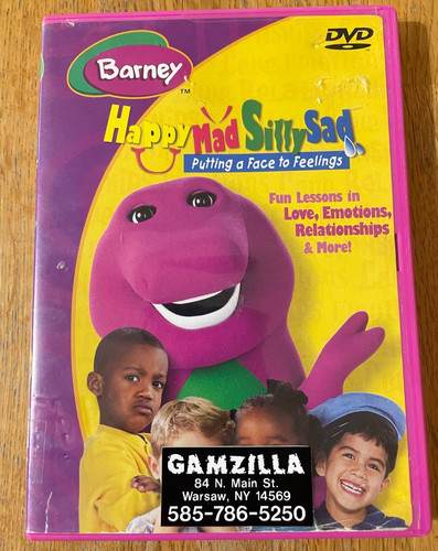 Vintage barney happy mad - vintage,