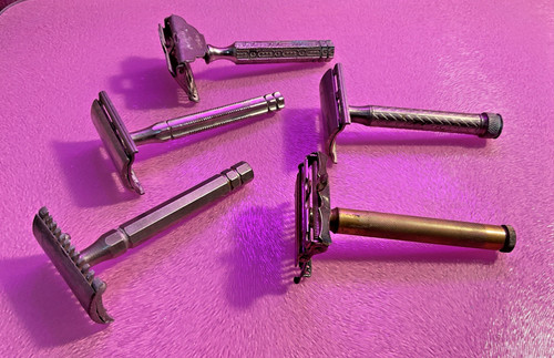 Old safety razors - safety,