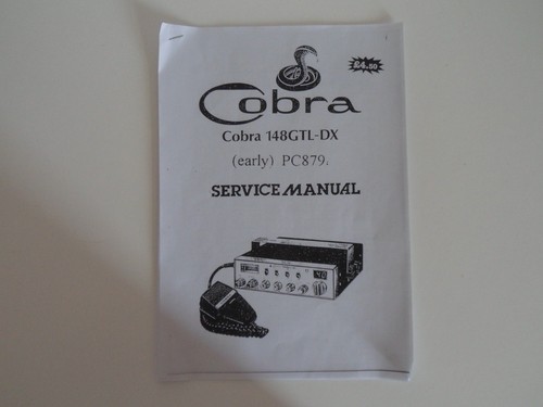 Cobra 148 gtl early pc879 - gtl,