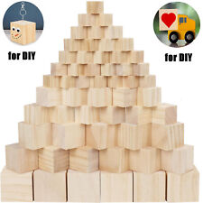 Natural Wooden Blocks Cubes