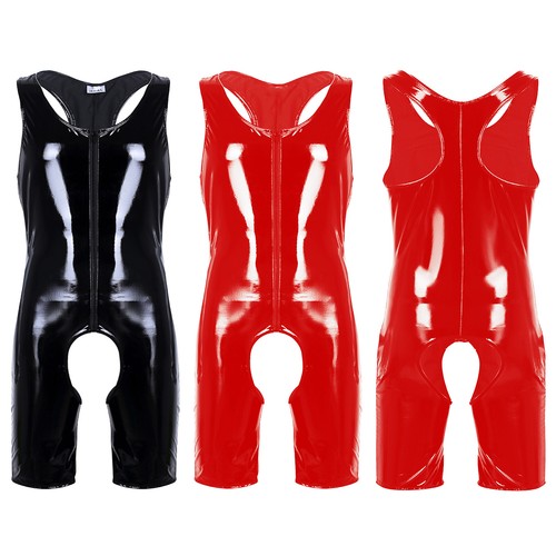 Mens wet look - mens, leather