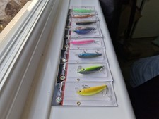 8 x Rapala Style Lures Plugs