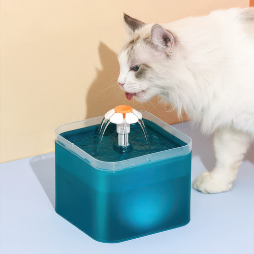 Cat water fountain - cat, pet