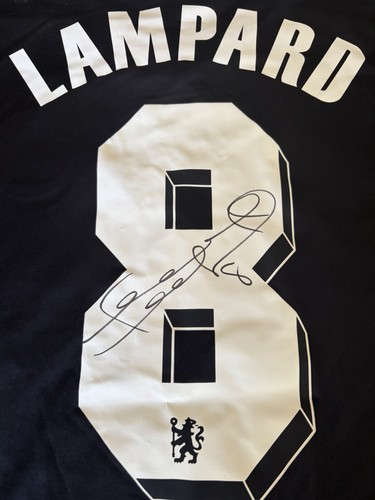 Signed lampard chelsea away - signed,
