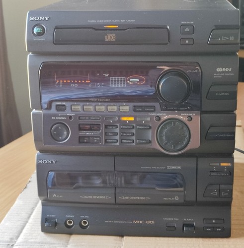 Sony mhc 801 vintage retro - 801,
