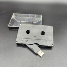 USB Cassette Tape Mix Tape Blank 2gb + Retro Case. Add Your Own Songs GIFT 🎁 