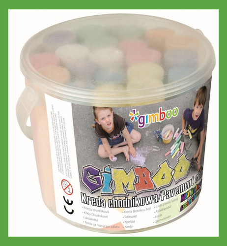 Assorted coloured chalk - assorted,