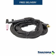 SIP TIG Welding Torch Gun WP17V 4m Large Cable for Inverter and Welder Machine