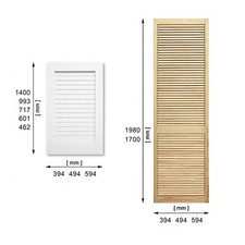 Classic Solid Wood Wave Full