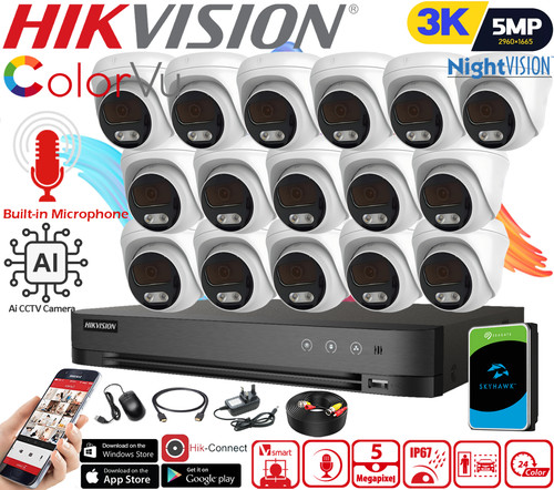 Hikvision system 5mp dvr - system,