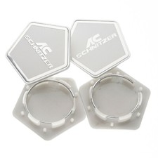 AC SCHNITZER Wheel Center Cap For Type IV silver 361310410 Set 