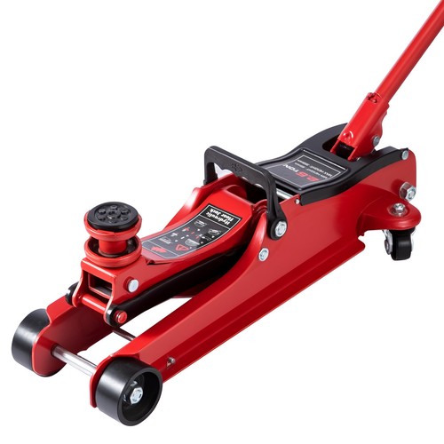 Red trolley jack ton tonne - trolley,