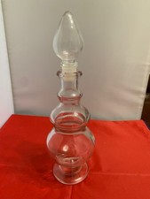 Vintage Clear Glass Genie