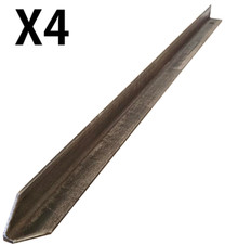 4 x Angle Steel Stakes Ground