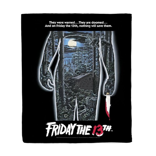 Friday 13th fleece blanket - friday,