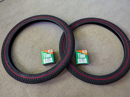 Two duro red lined bmx - (2),
