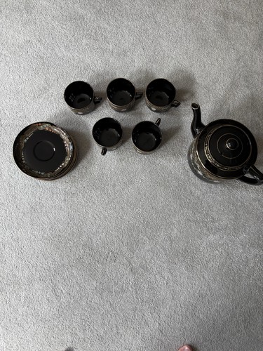Tea set with teapot gibson - set,