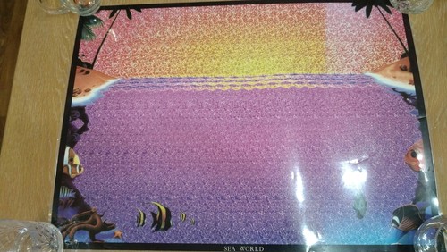 Vintage magic eye poster - magic,