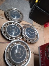  4x GENUINE Mercedes Chrome