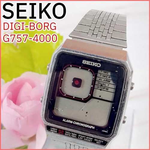 Seiko g757 4000 chronograph - seiko,